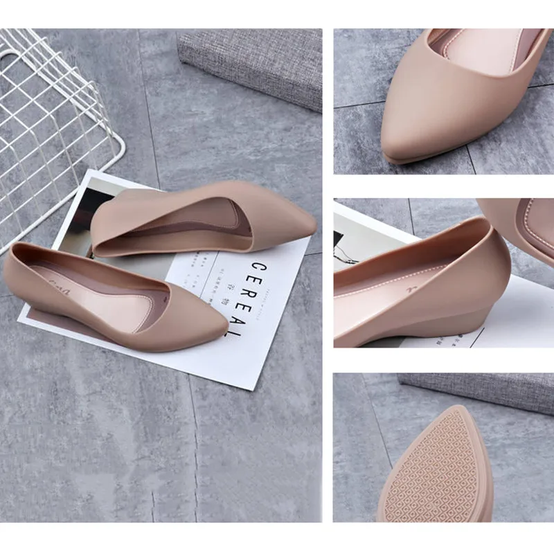 Женская обувь для работы Сезон осень Новинка 2019 года Босоножки с острым носком