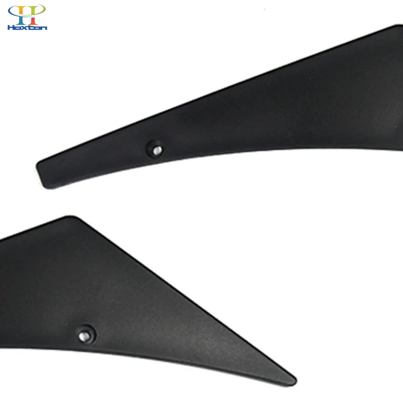 Черный 4 шт. автомобильный Стайлинг Универсальный Автомобильный передний бампер