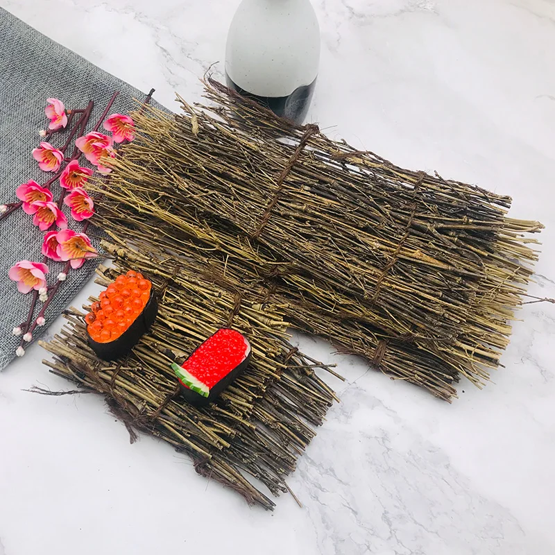 Бамбуковая японская кухня лодки для суши сосна креативные сашими тарелка