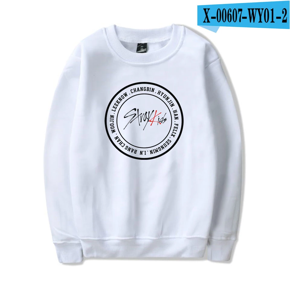 SHEIN сбивается на мягкой подкладке Толстовка для детей с О-образным вырезом популярные Повседневное пуловеры KPOP круглый вырез горловины Новинка уличная одежда унисекс в стиле Харадзюку Толстовка - Цвет: White