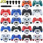 Сменный полноразмерный чехол JCD и набор кнопок для Мода DualShock 4 PS4 Pro Slim JDS 040, корпус контроллера, чехол