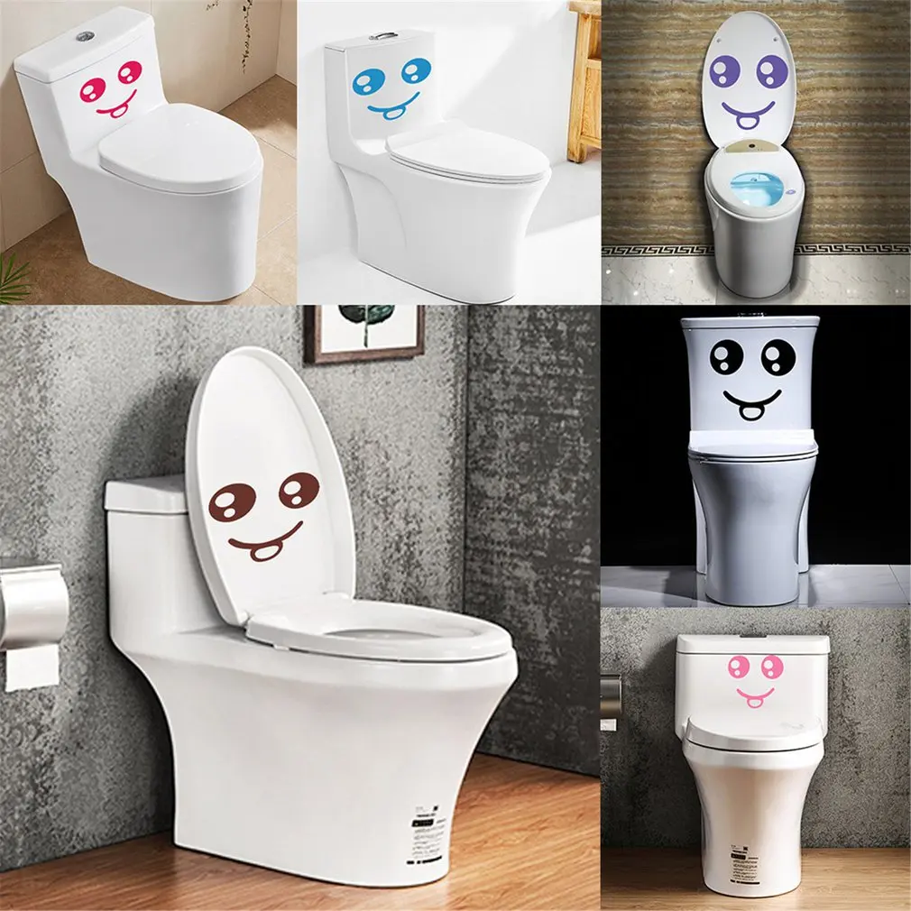 Настенные Стикеры для ванной комнаты забавное украшение дома водонепроницаемые