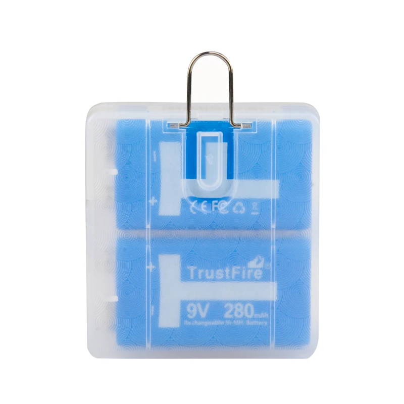 TrustFire 9 V 280mAh перезаряжаемый Ni-MH аккумулятор NiMH Pilhas батареи с чехлом для хранения |