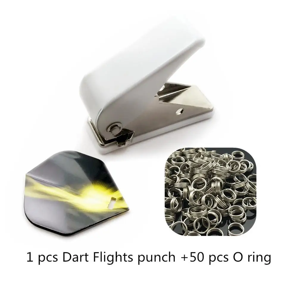 Darts Puncher Set Cavalier Professional Dart Flight Punch Wing Hole With O Ring Accessories | Спорт и развлечения