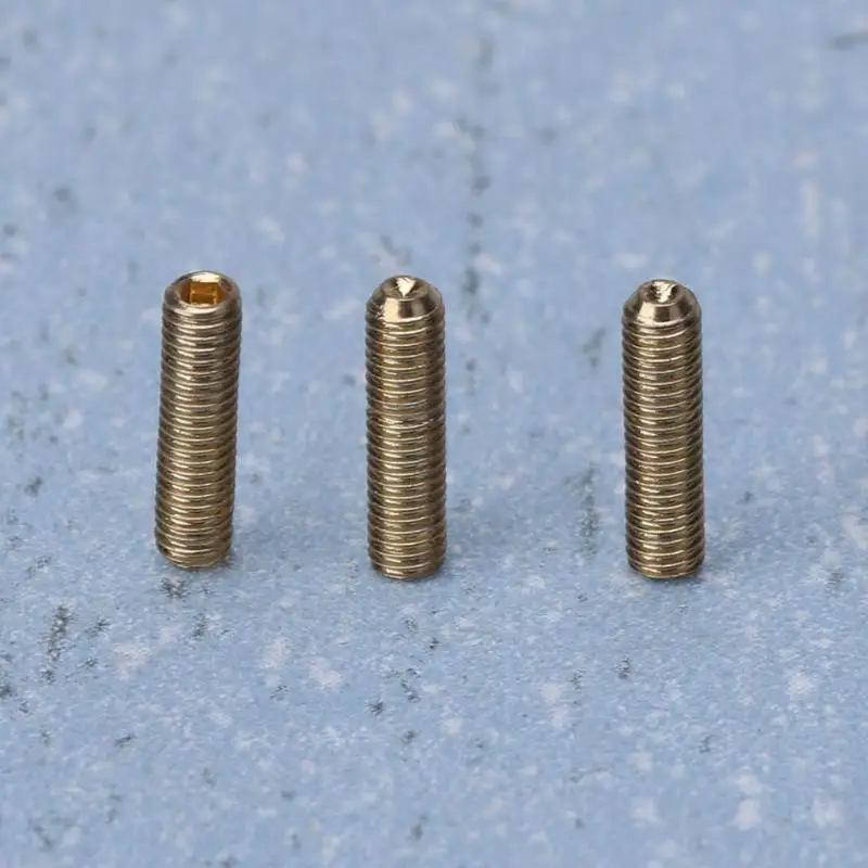 12 шт. шестигранные винты для электрической бас гитары|Детали и аксессуары гитар| |