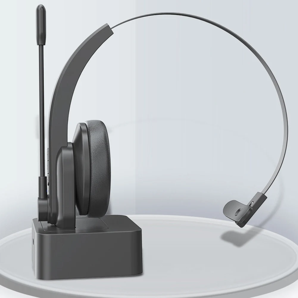 

Bluetooth-гарнитура для колл-центра, беспроводные наушники с микрофоном и шумоподавлением для колл-центра