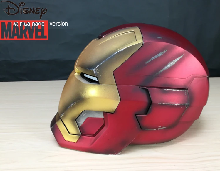 

Iron Man 1:1 Alloy Helmet Armor Real Cos Wearable Electromagnetic Induction Opening and Closing Mask Metal Toy Model
