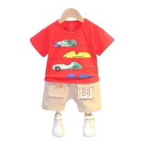 new summer kid catoon clothes children boys girls fashion t shirt shorts 2pcssets baby infant casual clothing toddler tracksuit