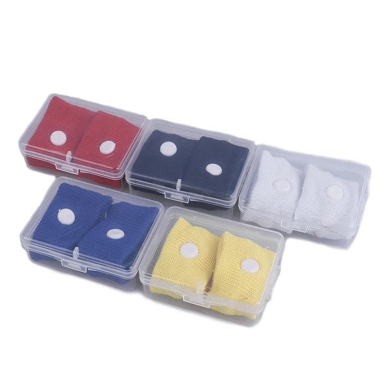 

2PCS/1PCS Anti Nausea Wristbands Sickness Car Motion Sea Sick Ship Plane Adjustable Travel Reusable CottonWrist Band
