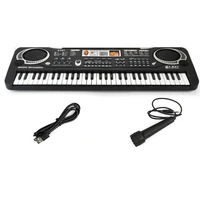 keyboard piano kids 61 key electronic digital piano musical instrument kit with microphoneus plug