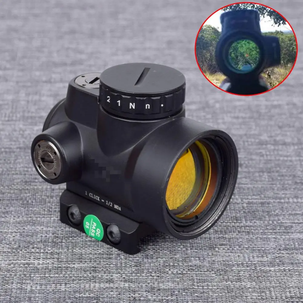 Тактический оптика Trijicon MRO Стиль Red Dot прицел с низким креплением высокое