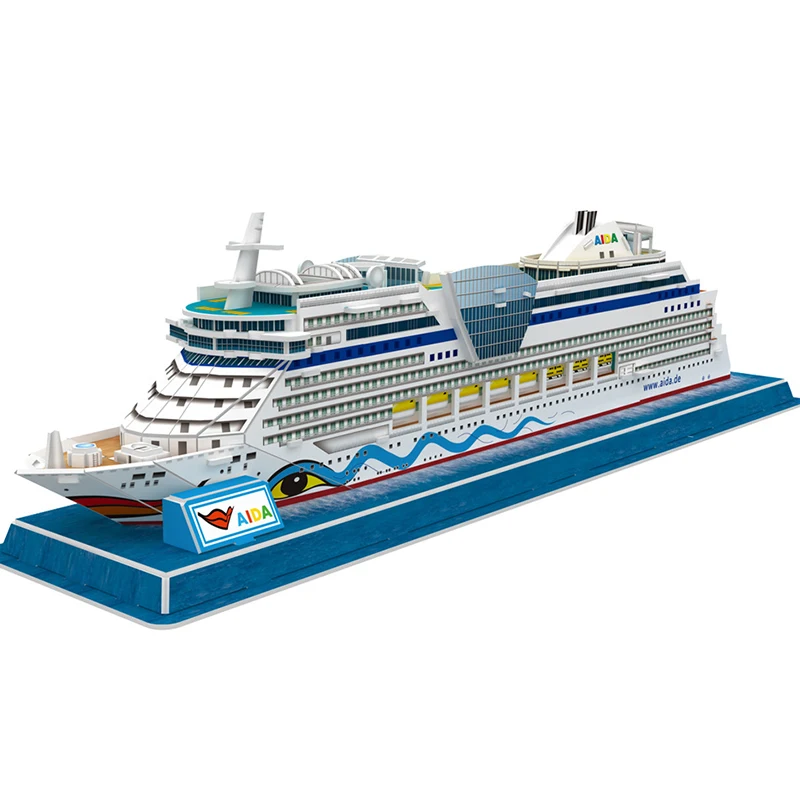 Роскошный пазл игрушка круизный лайнер для родителей и детей Сборная модель из