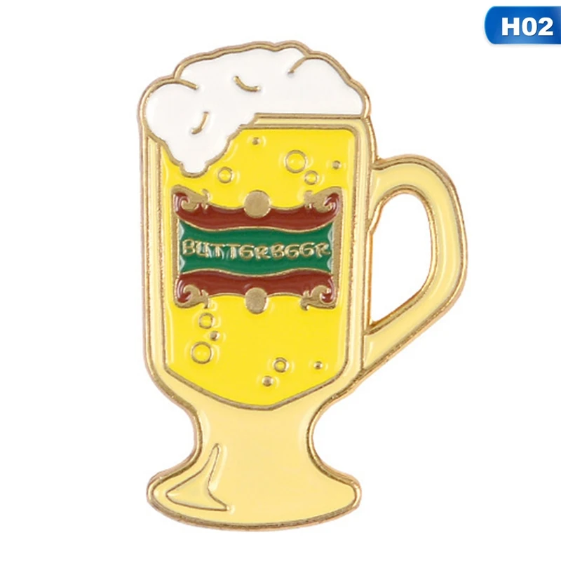 

Creative Cartoon Beer Cake Coffee Enamel Pin Brooch Jewelry For Woman Men Lapel Backpack Badge Pins Gifts