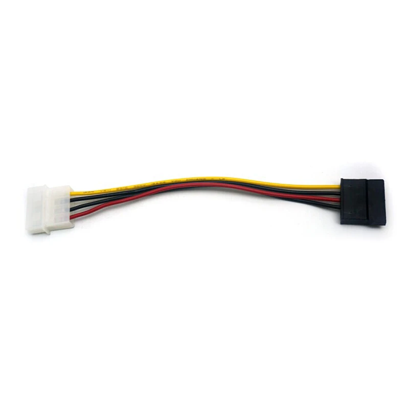 2019 Горячая IDE/SATA 4-контактный разъем для Serial ATA SATA 15-контактный Мощность кабель с