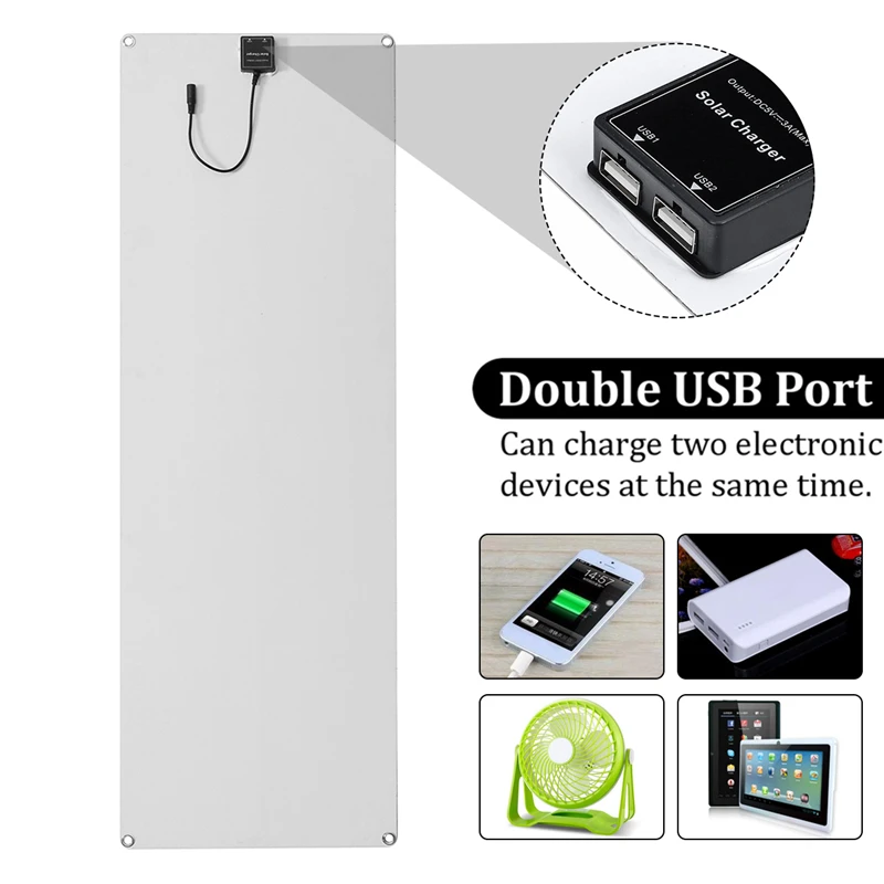 Солнечная панель LEORY гибкая монокристаллическая Кремниевая солнечная для