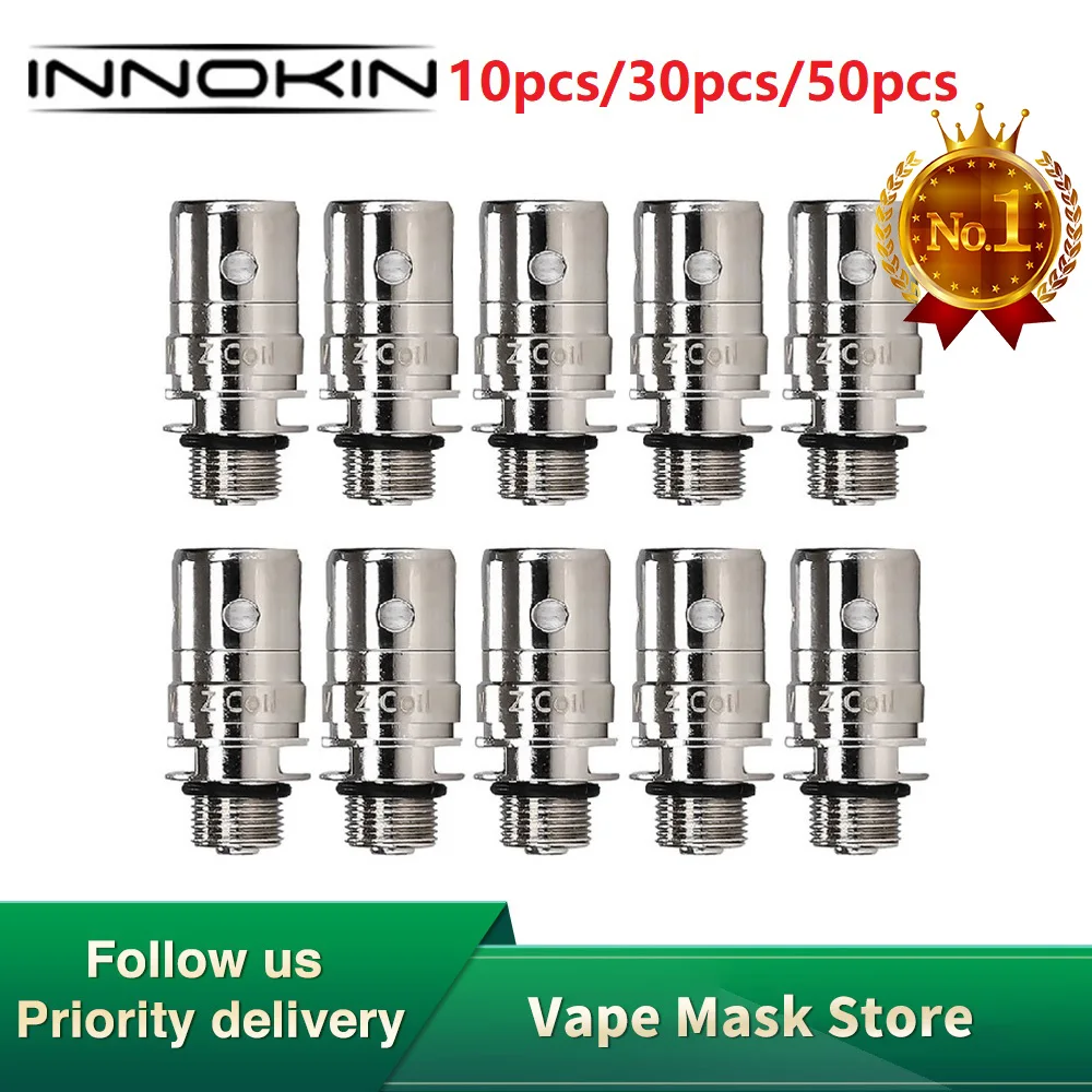 Оригинальный 10 шт. сменный кулер для катушки Innokin Zenith 1. 6 Ом/Теплее сердечник 0.8ом