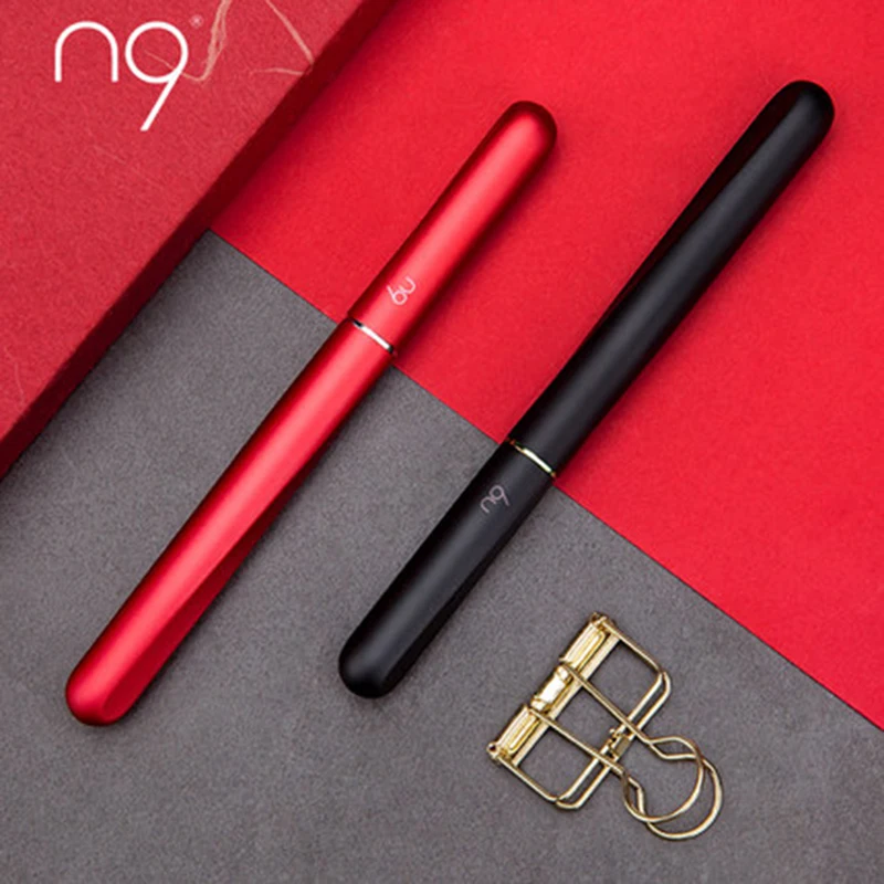 

Andstal Full Metal Fountain Pen F/EF Nib Business Office Ink Pens Student School Stationery Supplies