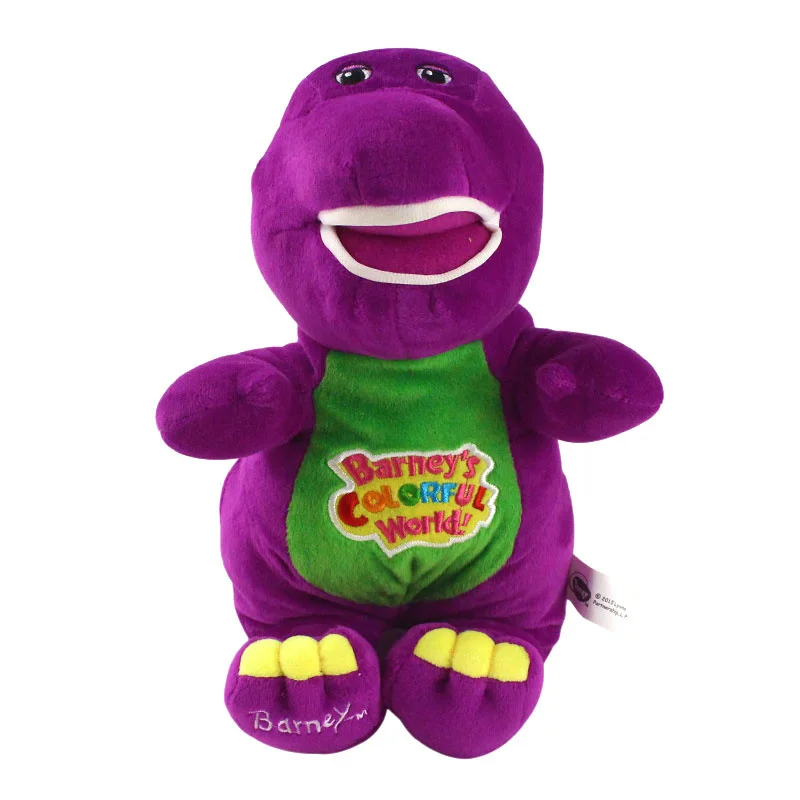 20-30cm Singing Friends Purple Dinosaur Barney Sing I LOVE YOU Song Plush Doll Toy Christmas Gift For Children | Игрушки и хобби