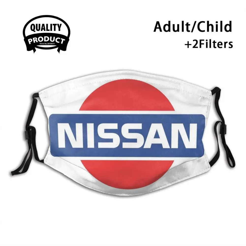 

Nissan Old Face Mask With Filter Logo Supercar Racing