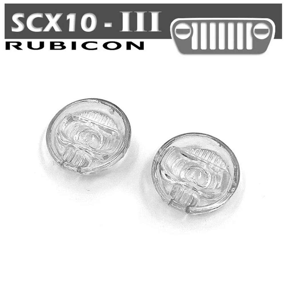 

Clear Headlight Cover For AXIAL SCX10 III Jeep Wrangler
