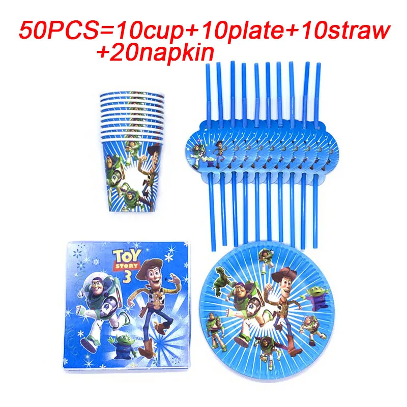 Disney с героями мультфильма История игрушек Базз светильник год тема стаканчики