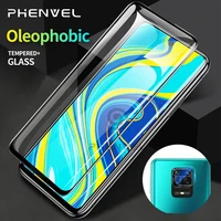 oleophobic protective glass for xiaomi redmi note 9s 8 screen protector xiomi redmi note 9 pro enhanced tempered glass