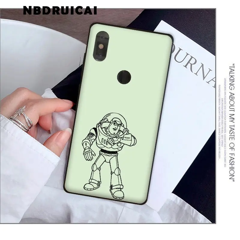 NBDRUICAI милая история игрушек мультфильма Базз древесный высокое качество чехол