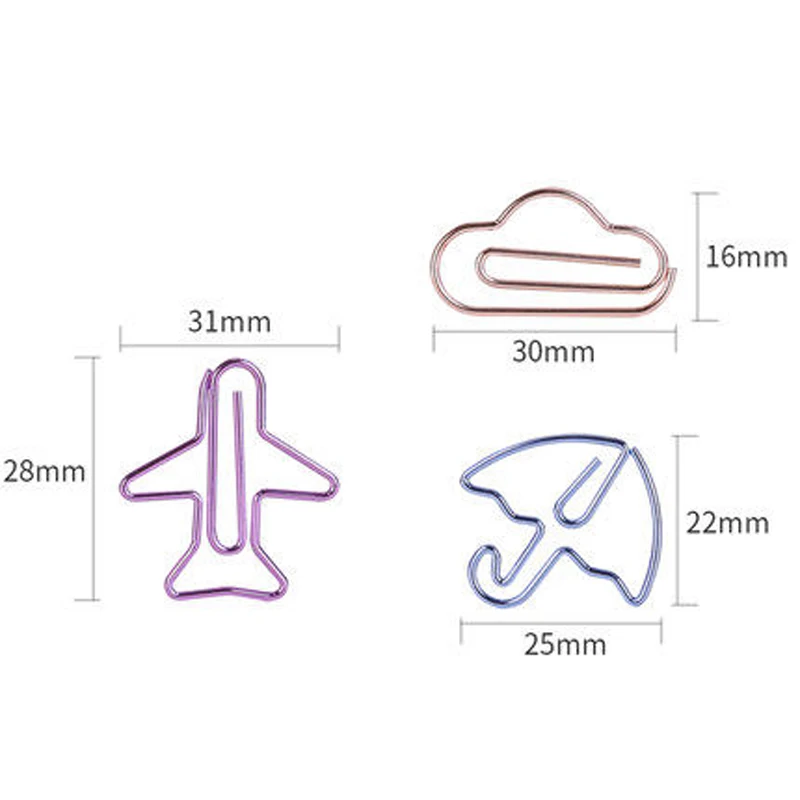 12 шт./лот милые мини бумажные Зажимы материал Эсколар каваи канцелярские