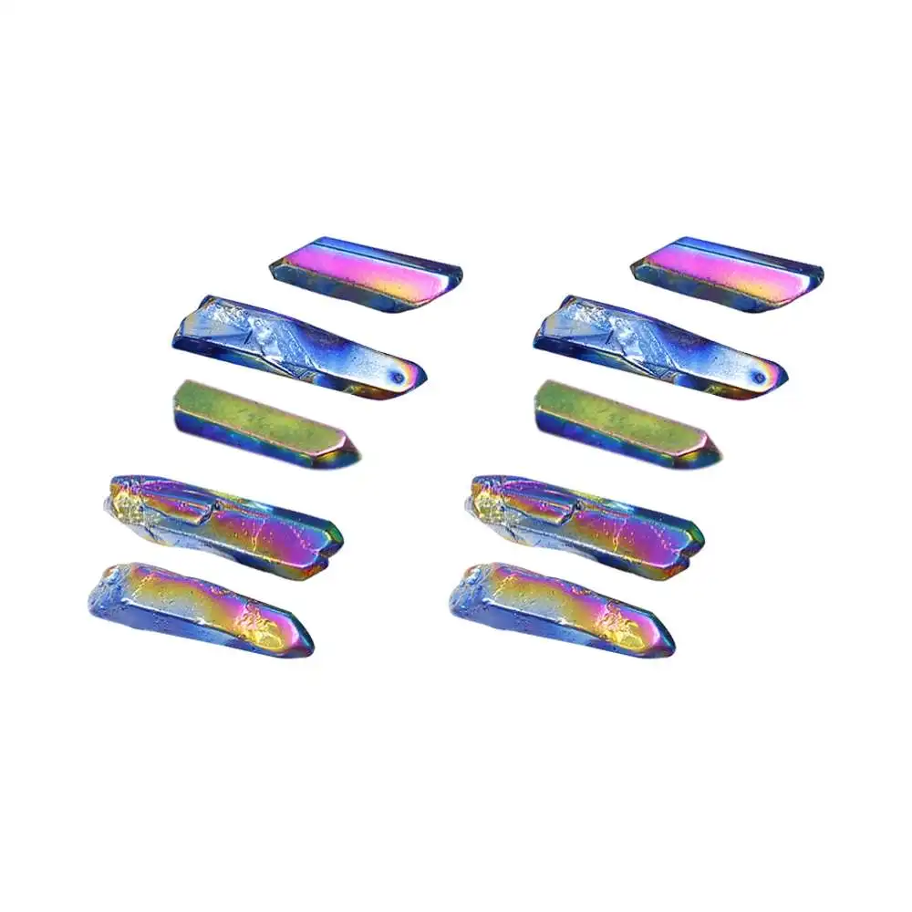 Натуральный кристалл оригинальный камень колонна из щебня гальваническое