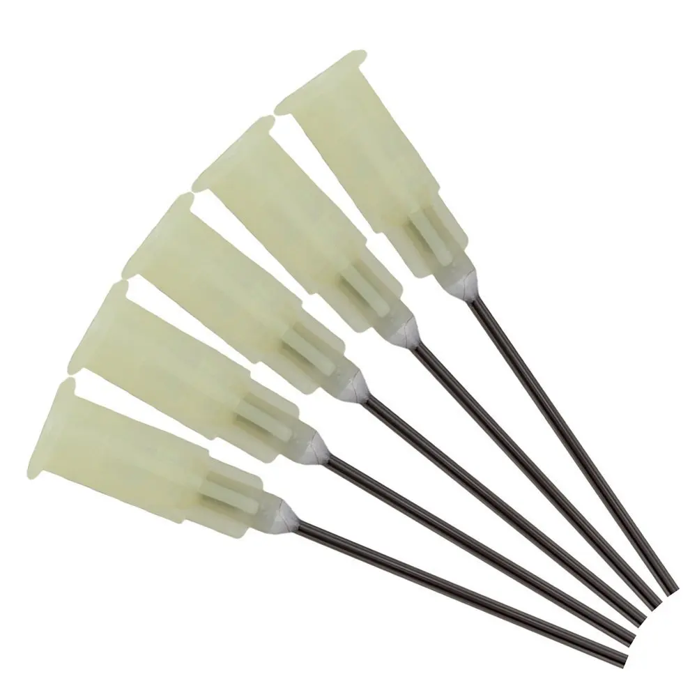 Пластмассовый соединитель дозатор игл из нержавеющей стали 150 шт. 1 дюйм шприц для