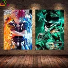 Японское аниме Моя геройская Академия, картины, комиксы, вышивка крестиком 5d, сделай сам, алмазная живопись Моя геройская Академия, домашний декор