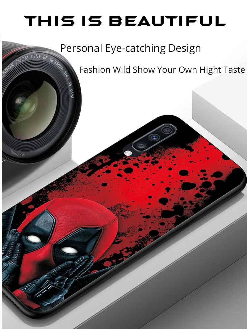 Для samsung Galaxy A10 A20 E A30 A40 A60 A50 A70 чехол-накладка на Joker Venom ЧЕРНЫЙ ТПУ чехол для телефона samsung A50S A30S A70S чехол