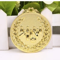 bowling medals school sports medal gold silver bronze motion 6 5 cm