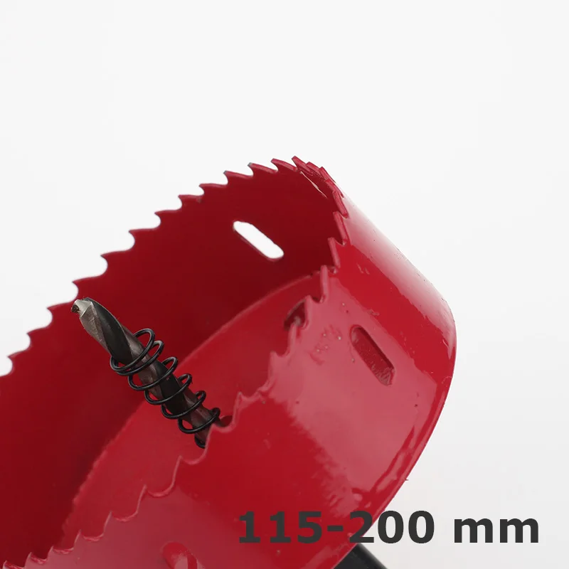 

Free Shipping 115mm-200mm Bi-Metal Wood Hole Saws Bit for Woodworking DIY Wood Cutter Drill Bit Big Size