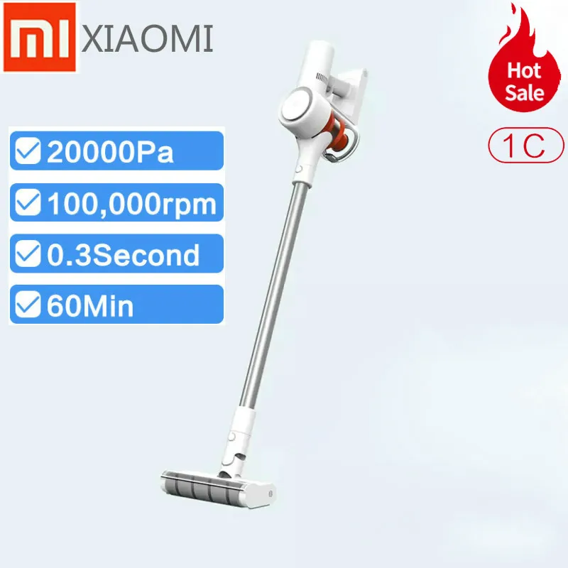 Глобальная версия Xiaomi MIJIA ручной пылесос 1C автомобильный коврик Клещи для чистки
