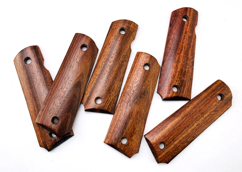 Ручки для пистолета 1911 дюйма захваты ручек из красного сандалового дерева