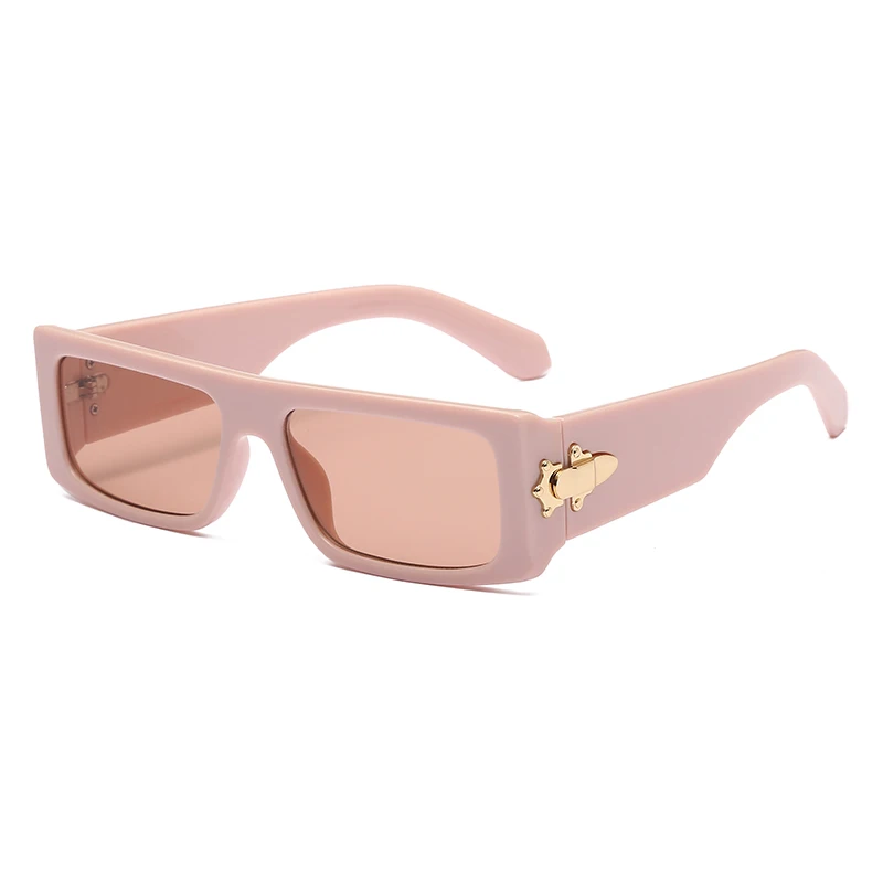 

Новые поступления, брендовые дизайнерские классические маленькие прямоугольные солнцезащитные очки для 2021, женские солнцезащитные очки д...