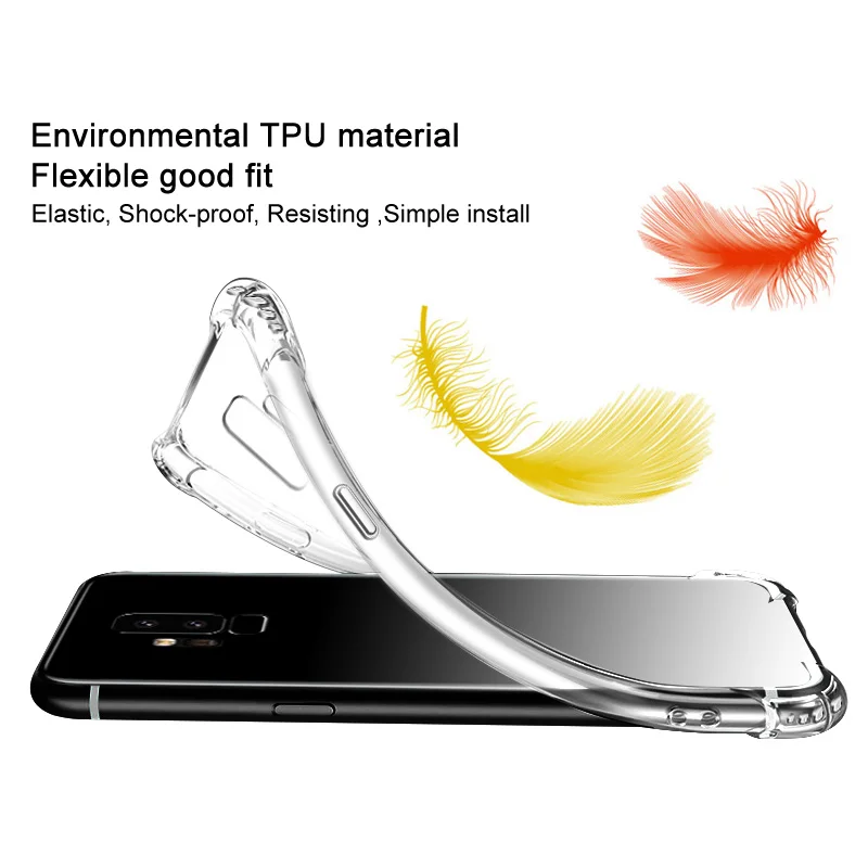 IMAK ударопрочный чехол для iPhone 11 Pro Max кристальная задняя крышка Etui 11Pro