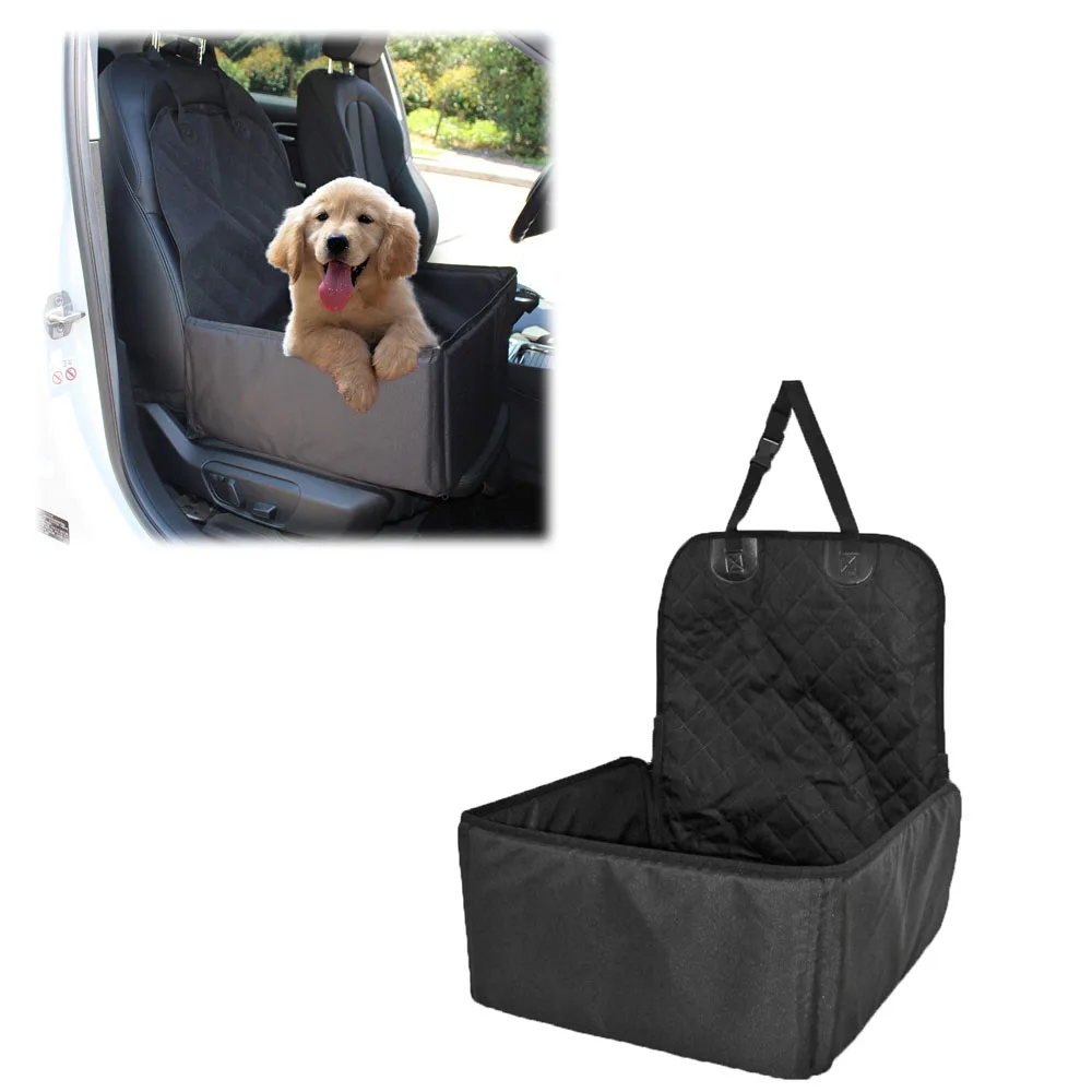 Автомобильное сиденье для собаки переносное автомобильный усилитель с ремнем