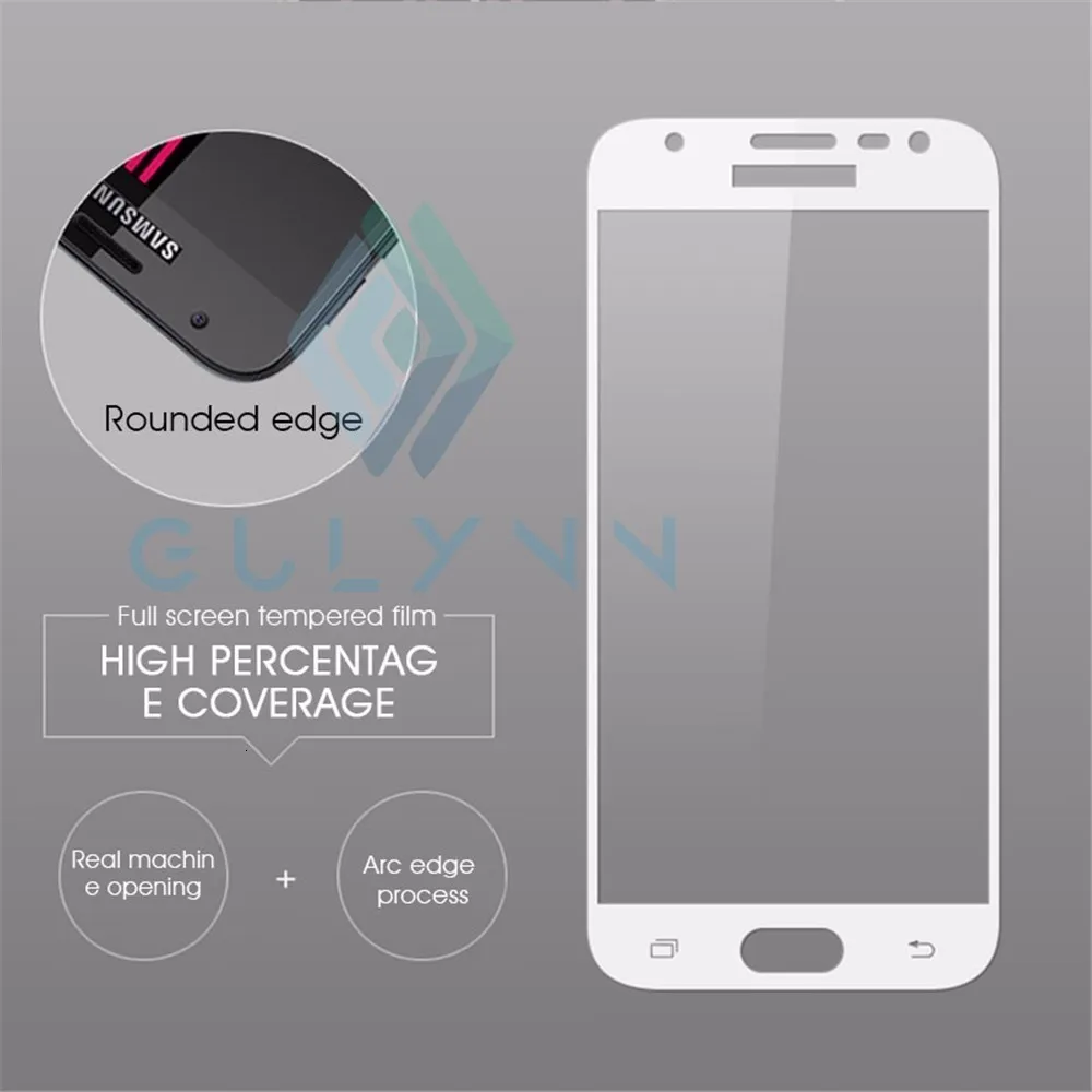 3D полное покрытие из закаленного стекла для samsung Galaxy A8 6 J4 J6 Plus M10 безопасная защита экрана для samsung J7 Duo Max J3 GlaS