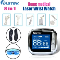 lastek 8 in 1 kit hypertension laser therapy watch 5 ent pain treatment accessories 650nm goggles magnetic therapy insoles