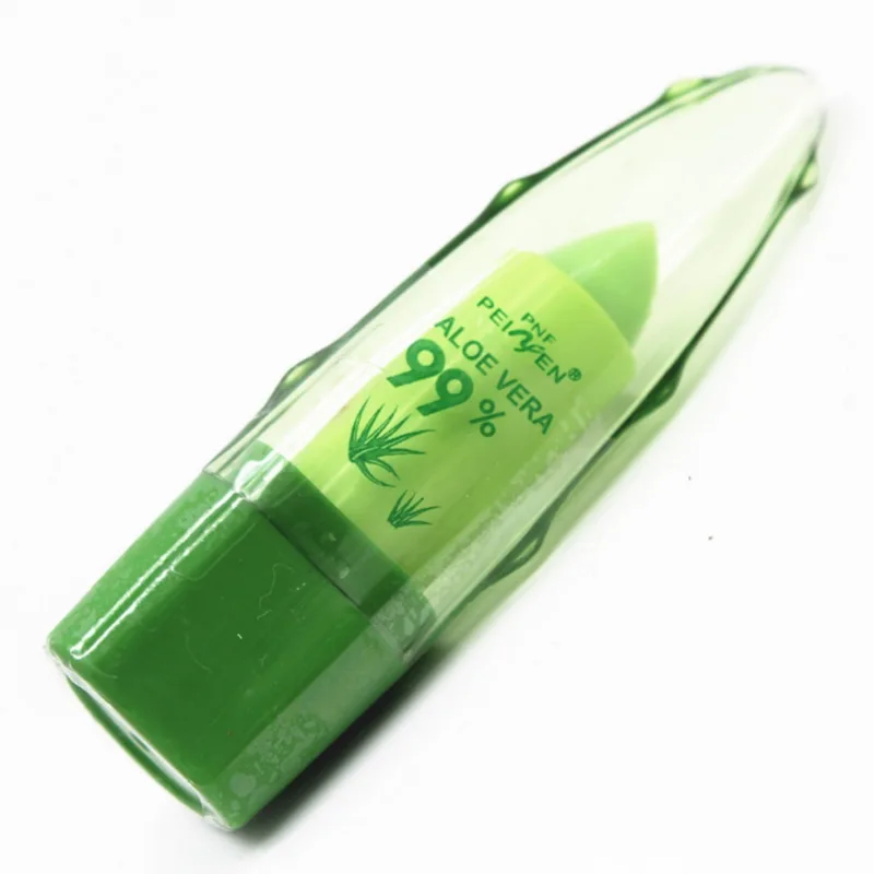 Увлажняющая губная помада с алоэ вера стойкая меняющая температуру бальзам для