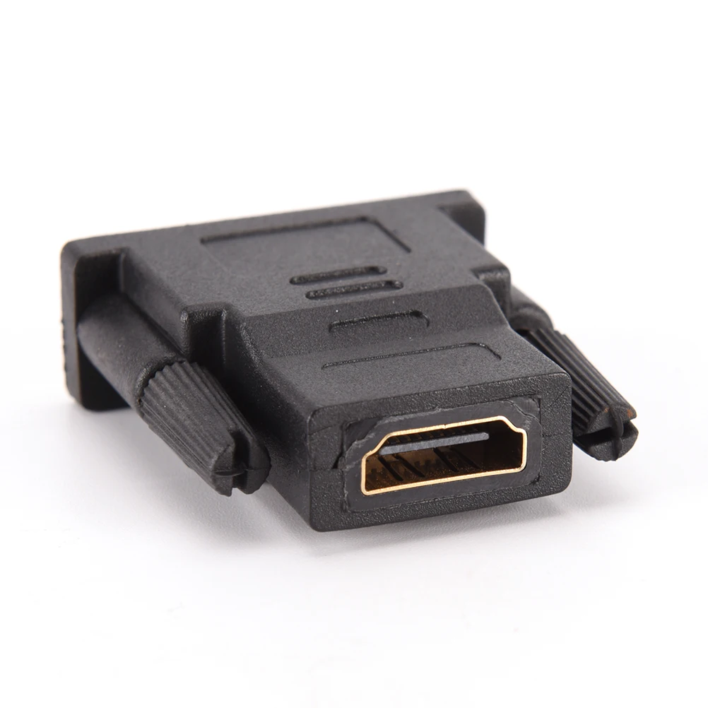DVI D 24 + 1 Dual Link мужчина к HDMI Совместимость женский разъем адаптера конвертера для