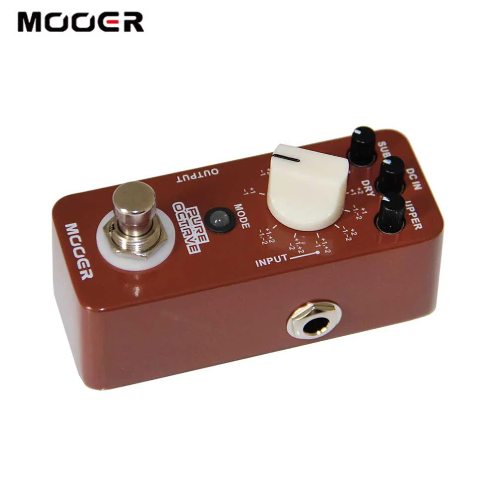 Чистая OCTAVE гитарная педаль для создания эффектов MOOER миниатюрный точный эффект
