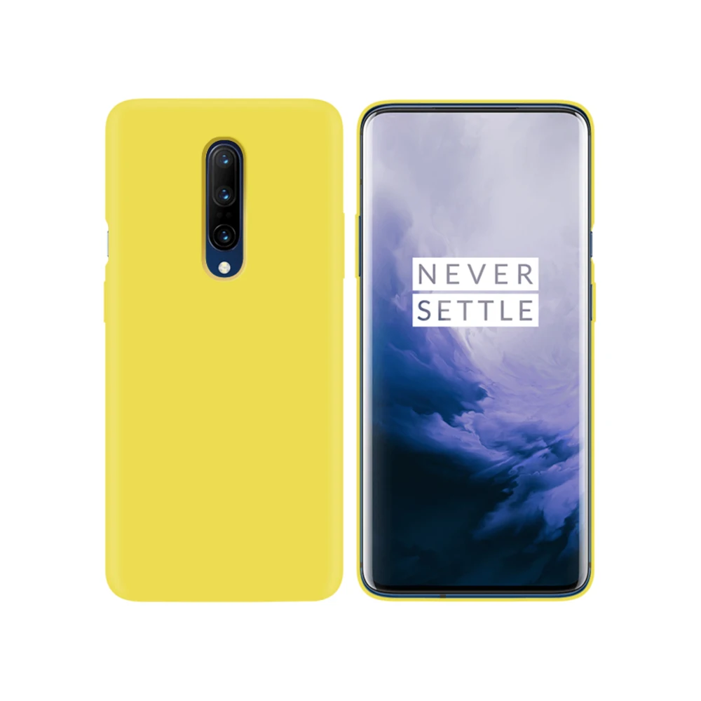 Для oneplus 7 Pro Чехол для oneplus 7 Pro 7Pro 6T 6 мягкий жидкий силиконовый бампер чехол для oneplus 7 противоударный полный задний Чехол