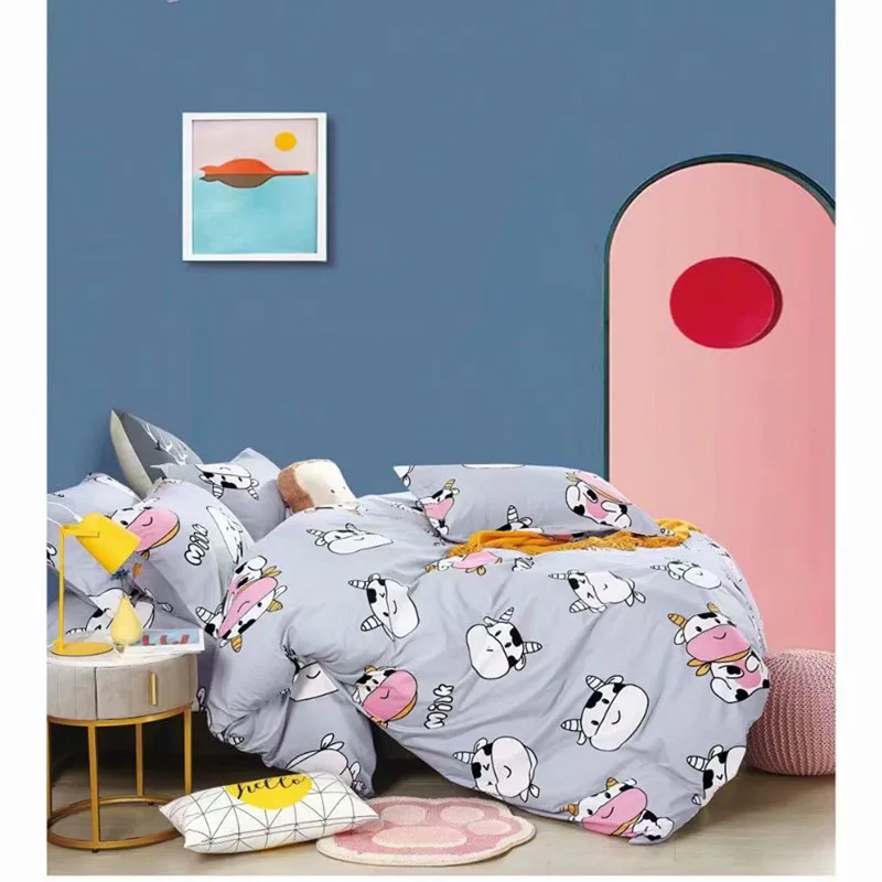 

Роскошный комплект постельного белья большого размера, одеяло, пододеяльник, Детские и взрослые спальные кровати, украшения, комплекты для ...