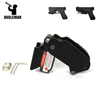bugeman holster with laser sight tactical trigger guard holster quick draw iwb waistband conceal carry for glock springfiels