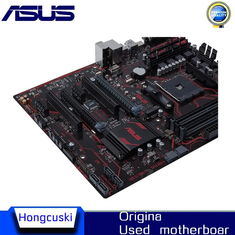 Для ASUS PRIME оригинальная материнская плата разъем AM4 DDR4 B350 настольная | Компьютеры