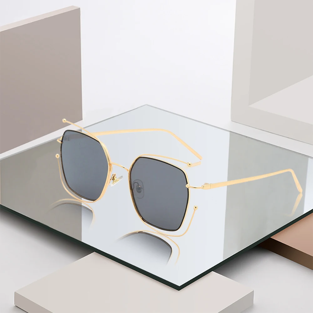Новое поступление 2020 женские солнцезащитные очки с двойной оправой Модные