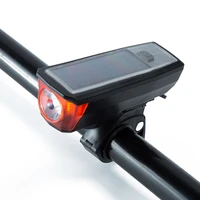 bike headlight with 140db horn bike front lights rechargeable 2000mah battery 4 light mode t6 led mountain bike light